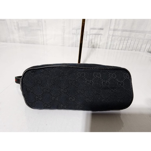 Authentic Gucci GG Canvas Sherryline Pochette Black - Picture 9 of 15